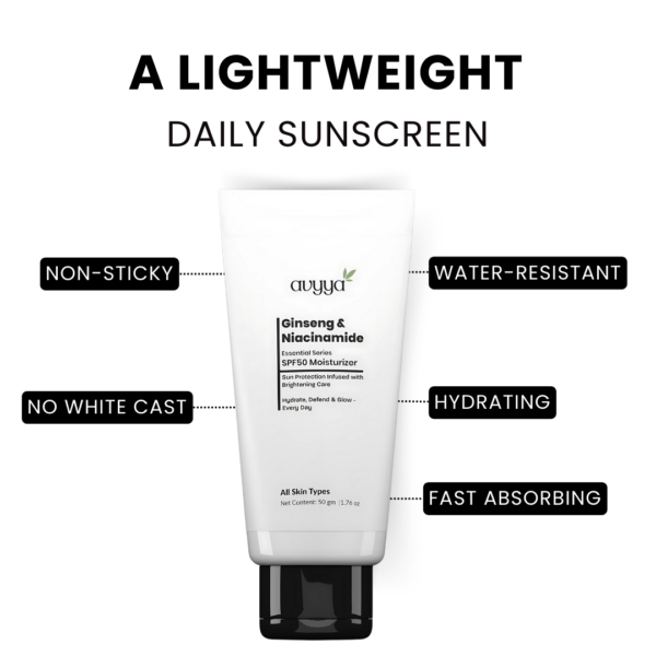 Avyya Essentials SPF with Moisturizer for Advanced Sun Protection - Image 4