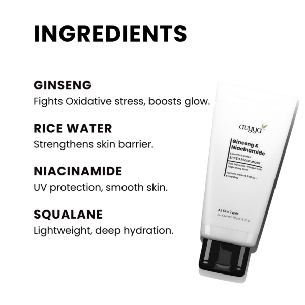 Avyya Essentials SPF with Moisturizer for Advanced Sun Protection - Image 5