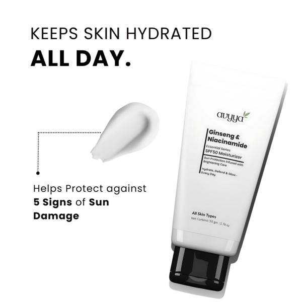 Avyya Essentials SPF with Moisturizer for Advanced Sun Protection - Image 3